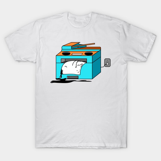 Puker - Paper Puke T-Shirt by archylife